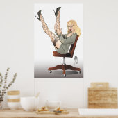 秘書の日 ポスター (キッチン)