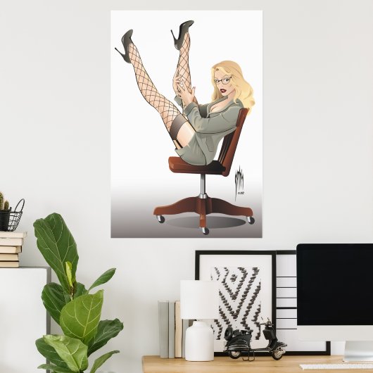 秘書の日 ポスター (ホームオフィス)