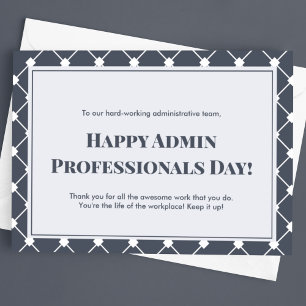 秘書の日(Administrative Professionals Day) ポストカード