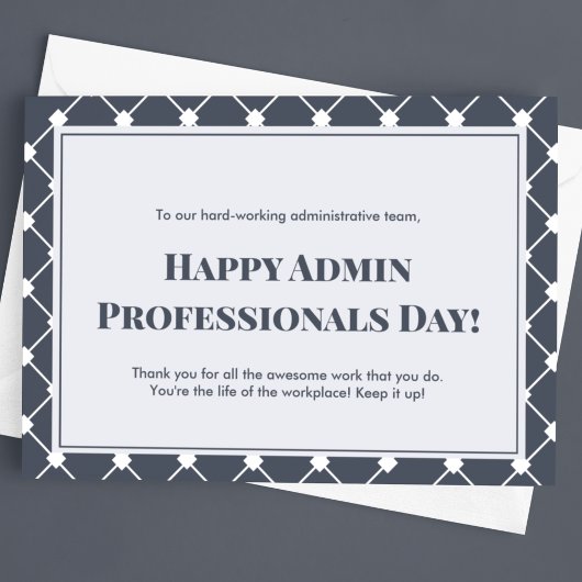 秘書の日（Administrative Professionals Day） ポストカード