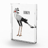 秘書の鳥の漫画イラストレーション フォトブロック (右)