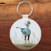 秘書の鳥 キーホルダー (正面)