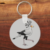 秘書の鳥 キーホルダー (正面)