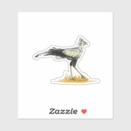 秘書の鳥 シール