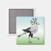 秘書の鳥 マグネット (正面/裏面)