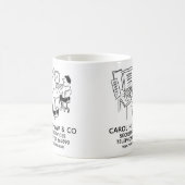 秘書サービスのビジネスのプロモーション コーヒーマグカップ (中央)