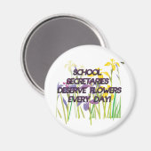 秘書官は花を戴く マグネット (正面/裏面)