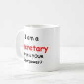 秘書 コーヒーマグカップ (正面左)