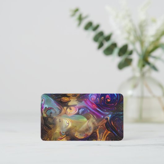 秘法の抽象芸術 名刺 (スタンド正面)