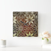 秘法伝授者はIIをタイルを張ります スクエア壁時計 (ホーム)