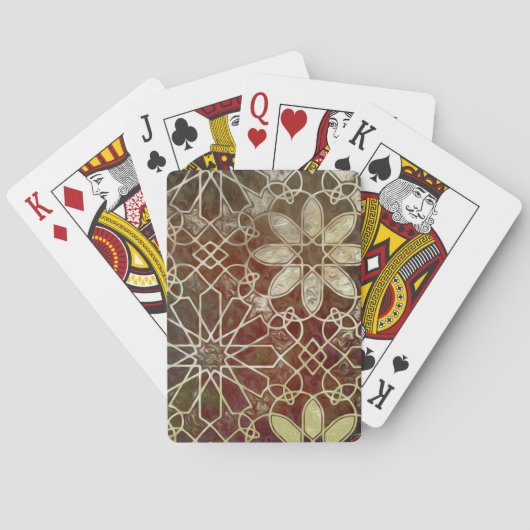 秘法伝授者はIIをタイルを張ります トランプ (裏面)