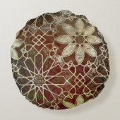 秘法伝授者はIIをタイルを張ります ラウンドクッション (裏面)