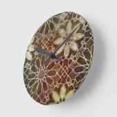 秘法伝授者はIIをタイルを張ります ラウンド壁時計 (傾斜)