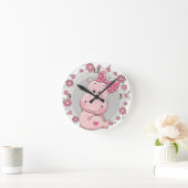 秘法娘 ラウンド壁時計 (ホーム)