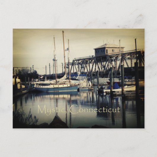 秘法、コネチカットの郵便はがき ポストカード (正面)