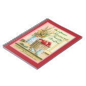 秘蔵された家族のレシピジャーナル ノートブック (左側)