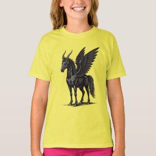 秘術のスピードの翼を持つ精霊ガミギン Tシャツ