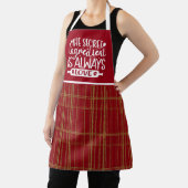 秘訣はクリスマスを愛することだ エプロン (インサイチュ)