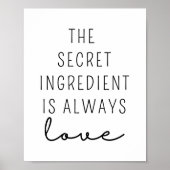 秘訣は常に愛 ポスター (正面)
