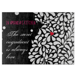 秘訣は愛パーソナライズされた カッティングボード