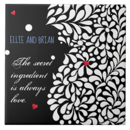 秘訣は愛パーソナライズされた タイル