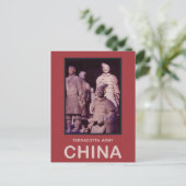 秦兵馬俑 ポストカード (スタンド正面)