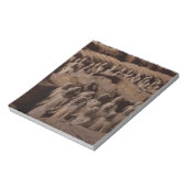秦皇帝兵士兵馬俑 ノートパッド (回転)