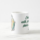 称賛のポートレート コーヒーマグカップ (中央)