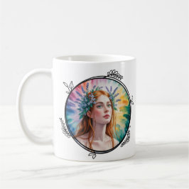 称賛のポートレート コーヒーマグカップ