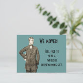 移おもしろい動したヴィンテージ 案内ポストカード (スタンド正面)