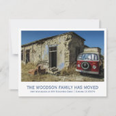 移おもしろい動 案内状 (正面)