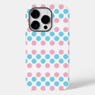 移はっきりした転誇りを持ったプライドフラグの色水玉模様 Case-Mate iPhone 14 PROケース