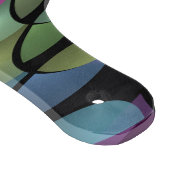 移カラフル動抽象芸術トリップ（幻覚体験）のようなフラクタル芸術 カッティングボード (角)