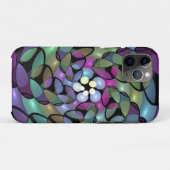 移カラフル動抽象芸術トリップ(幻覚体験)のようなフラクタル芸術 Case-Mate iPhoneケース (裏面(横))
