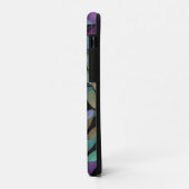 移カラフル動抽象芸術トリップ(幻覚体験)のようなフラクタル芸術 Case-Mate iPhoneケース (裏面/左)