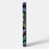 移カラフル動抽象芸術トリップ（幻覚体験）のようなフラクタル芸術 Case-Mate iPhoneケース (裏面 / 左)