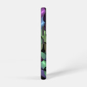 移カラフル動抽象芸術トリップ（幻覚体験）のようなフラクタル芸術 SAMSUNG GALAXYケース (右側面)