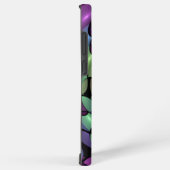 移カラフル動抽象芸術トリップ（幻覚体験）のようなフラクタル芸術 SAMSUNG GALAXYケース (右側面)