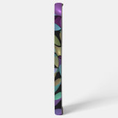 移カラフル動抽象芸術トリップ（幻覚体験）のようなフラクタル芸術 SAMSUNG GALAXYケース (左側面)