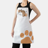 移クール動が遅いリラックス猫 エプロン (インサイチュ)