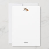 移クール動が遅いリラックス猫 シーズンカード (裏面)