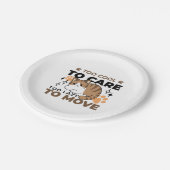 移クール動が遅いリラックス猫 ペーパープレート (アングル)