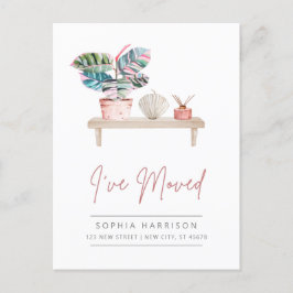 移フェミニン動モダン発表 ポストカード