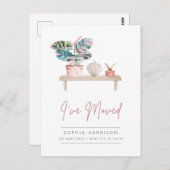 移フェミニン動モダン発表 ポストカード (正面/裏面)