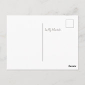 移フェミニン動モダン発表 ポストカード (裏面)