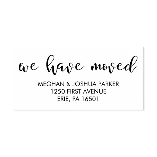 移モダン動したタイポグラフィ ラバースタンプ (インプリント)