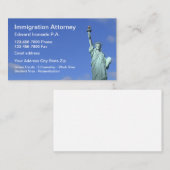 移住の法律の弁護士 名刺 (正面/裏面)
