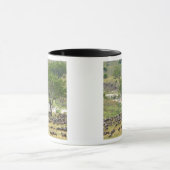 移住の間に大規模な野生動物の群れ マグカップ (中央)