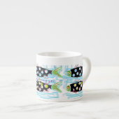 移住の魚Thunder_Cove色 エスプレッソカップ (正面右)