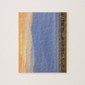 移住中のWildebeest、Connochaetes ジグソーパズル (縦)